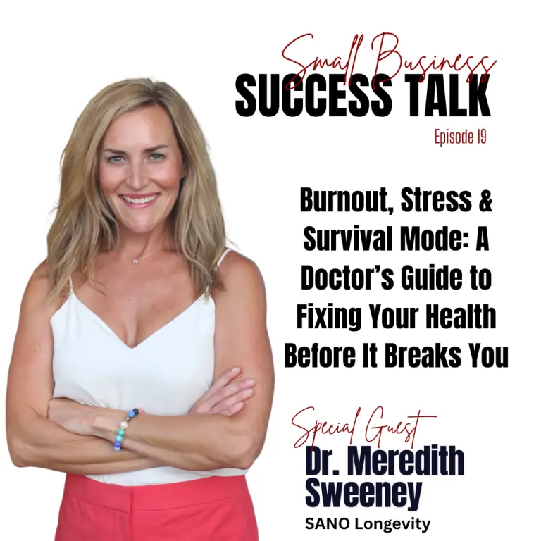 E19: Burnout, Stress & Survival Mode: A Doctor’s Guide to Fixing Your Health Before It Breaks You